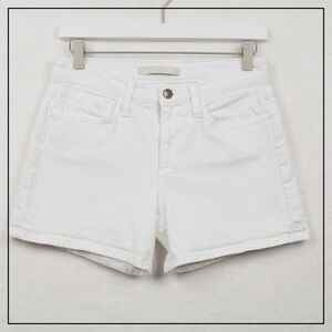 Joe's Jeans White Denim Jean Shorts